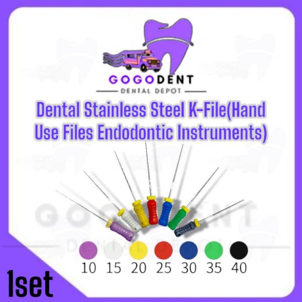 Dental Stainless Steel Barbed Broaches(Hand Use files Endodontic
