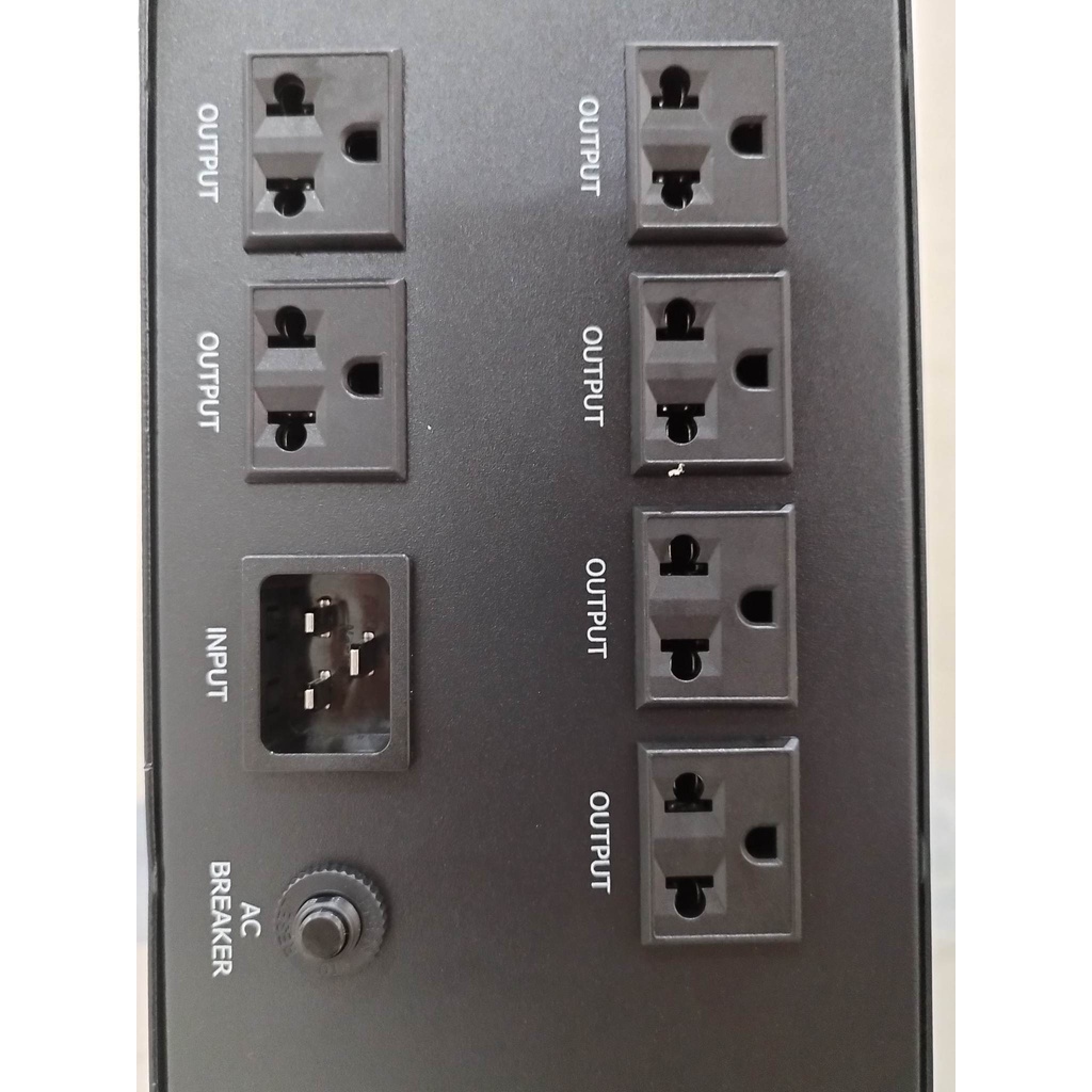 AWP ARC3000RT 3KVA/2400W Line Interactive, 6 US Sockets, LCD Display ...