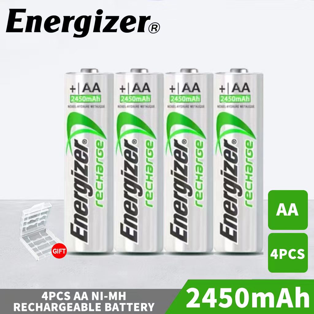 Energizer AA 1.2V 2450mAh NIMH Rechargeable Battery For Mouse