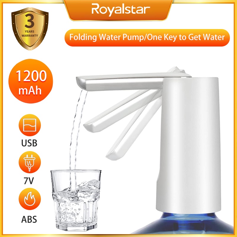 ROYALSTAR Automatic Water Dispenser Foldable Drinking Water USB