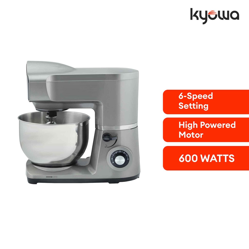 Kyowa Stand Mixer with 5L Stainless Steel Bowl KW4510 Shopee Philippines