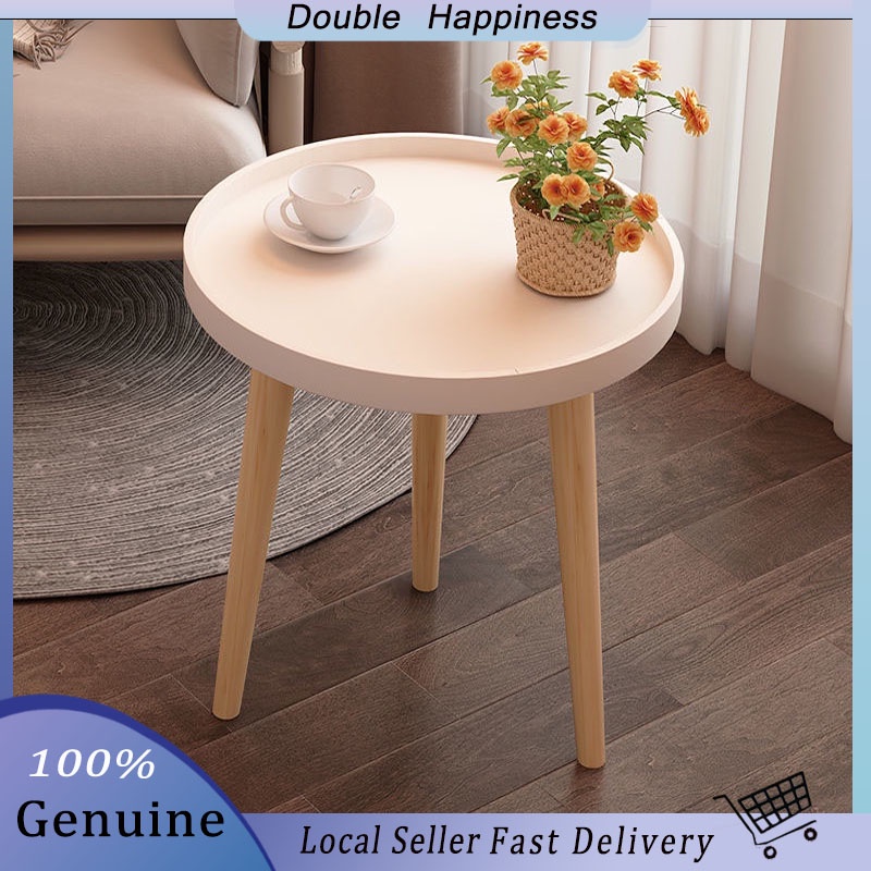 Japanese Small Family Mini Bedroom Bedside Small Table Balcony Simple