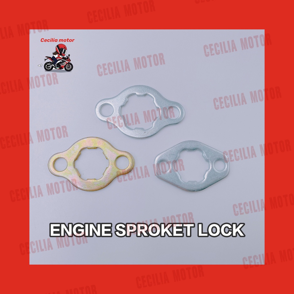 Motorcycle Engine Sprocket Lock XRM/DREAM/C100/TMX/CG125/BAJAJ Shopee