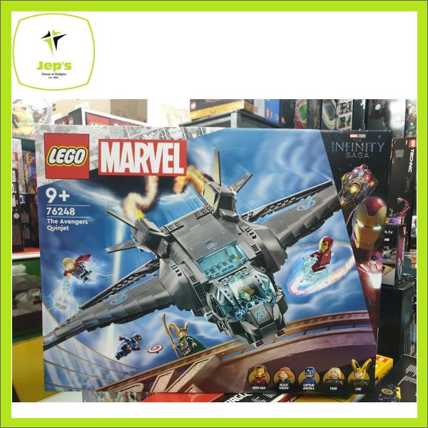 Lego Marvel 76248 The Avengers Quinjet (2023) | Shopee Philippines