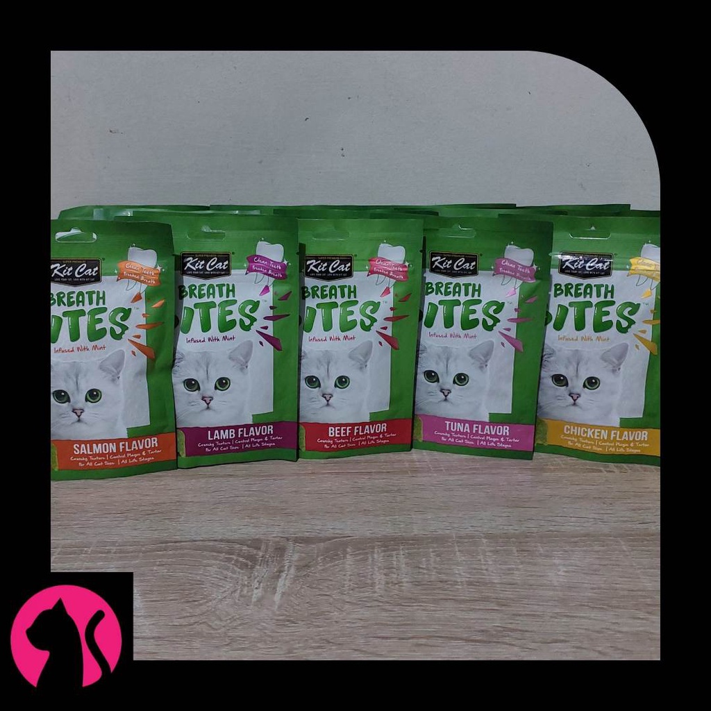 Kit Cat Breath Bites Cat Treats 60g Shopee Philippines