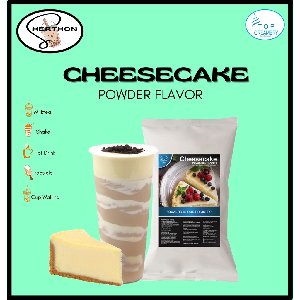 TOP CREAMERY CHEESECAKE SUPREME POWDER 1kg Shopee Philippines