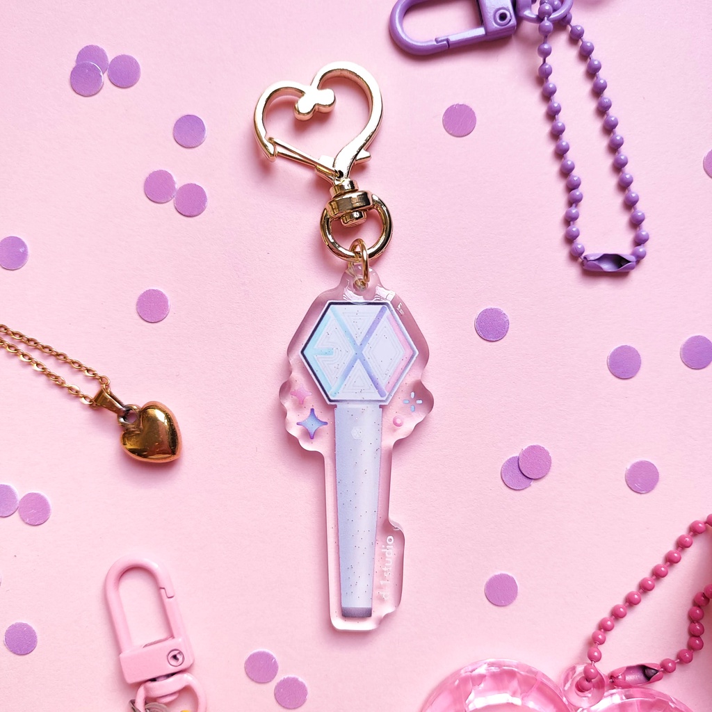 EXO Lightstick Keyring by D-1 Studio | Shopee Philippines