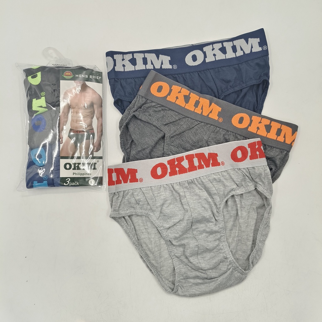 3 in 1 OKIM Underwear Brief Spandex For Men | Shopee Philippines