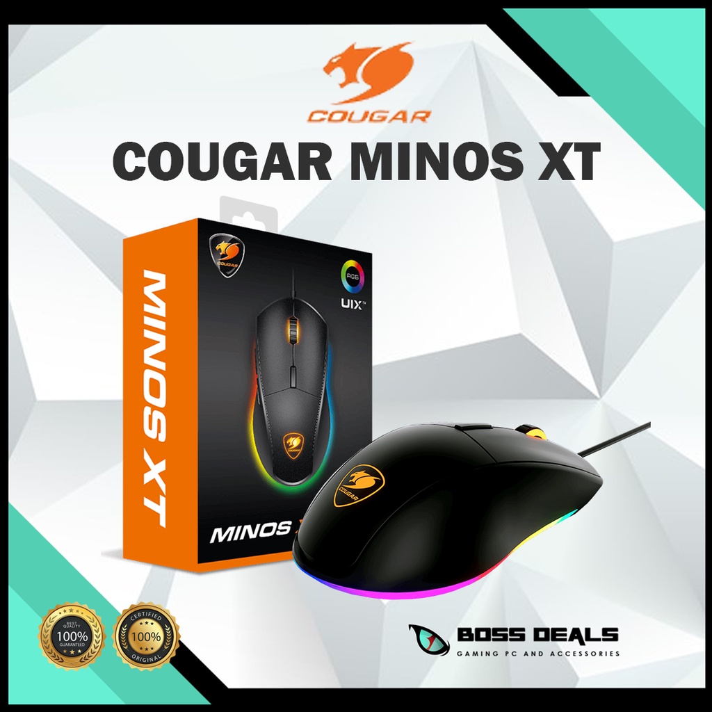 COUGAR MINOS XT GAMING MOUSE optical | Shopee Philippines