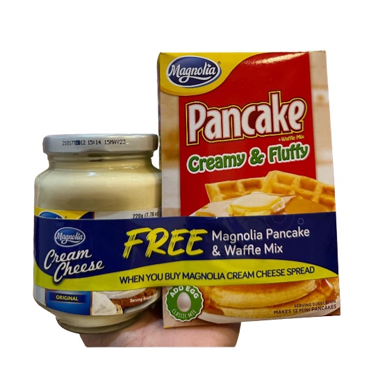 Magnolia Cream Cheese Spread (220g) free Magnolia Pancake and Waffle