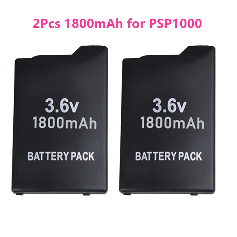 ☆2pcs 3.6V 1800mAh Rechargeable Battery for Sony PSP110 PSP1001 PSP