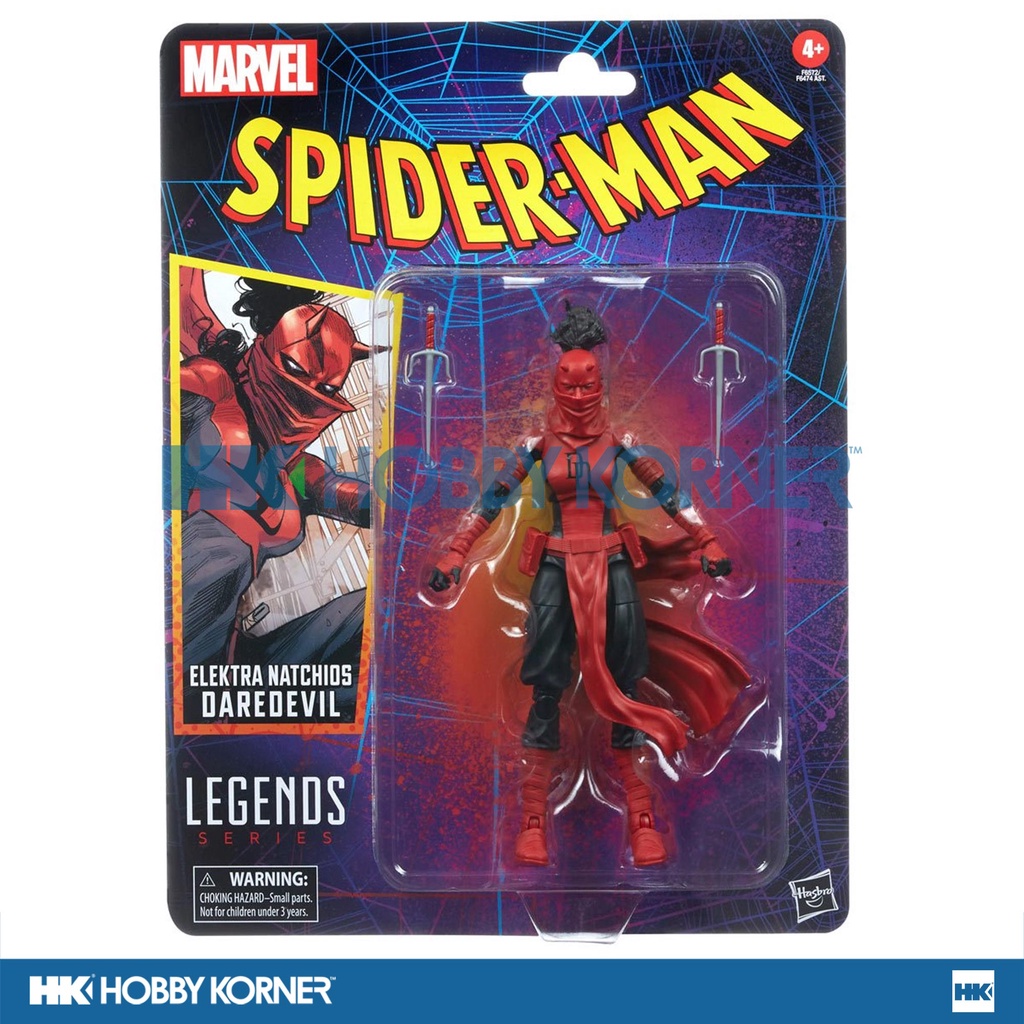 (IN STOCK) HASBRO F6474 Marvel Legends 6 Inch Scale Retro Spider-Man ...