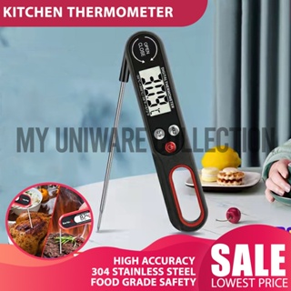Foldable Electronic Digital Foods Thermometer for Meat Water Milk
