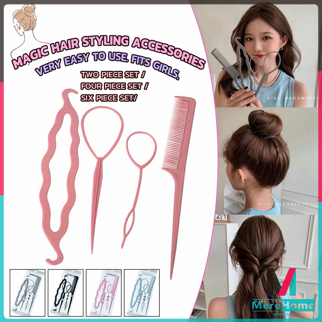 Magic Hair Styling Accessories Hair Clip DIY Hair Braiding Braider Tool ...