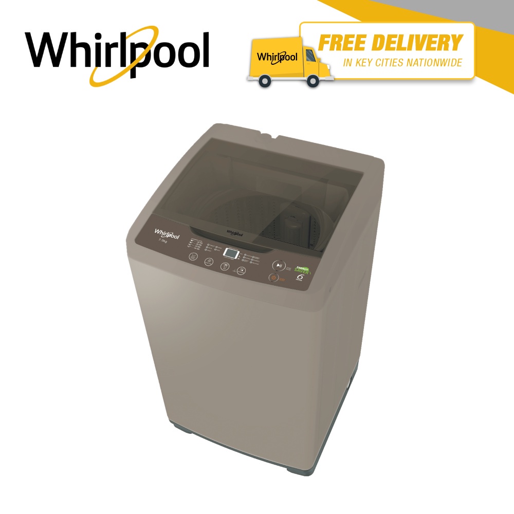 Whirlpool 7.0 kg. Top Load Washer LSP700GP (Gray) Shopee Philippines