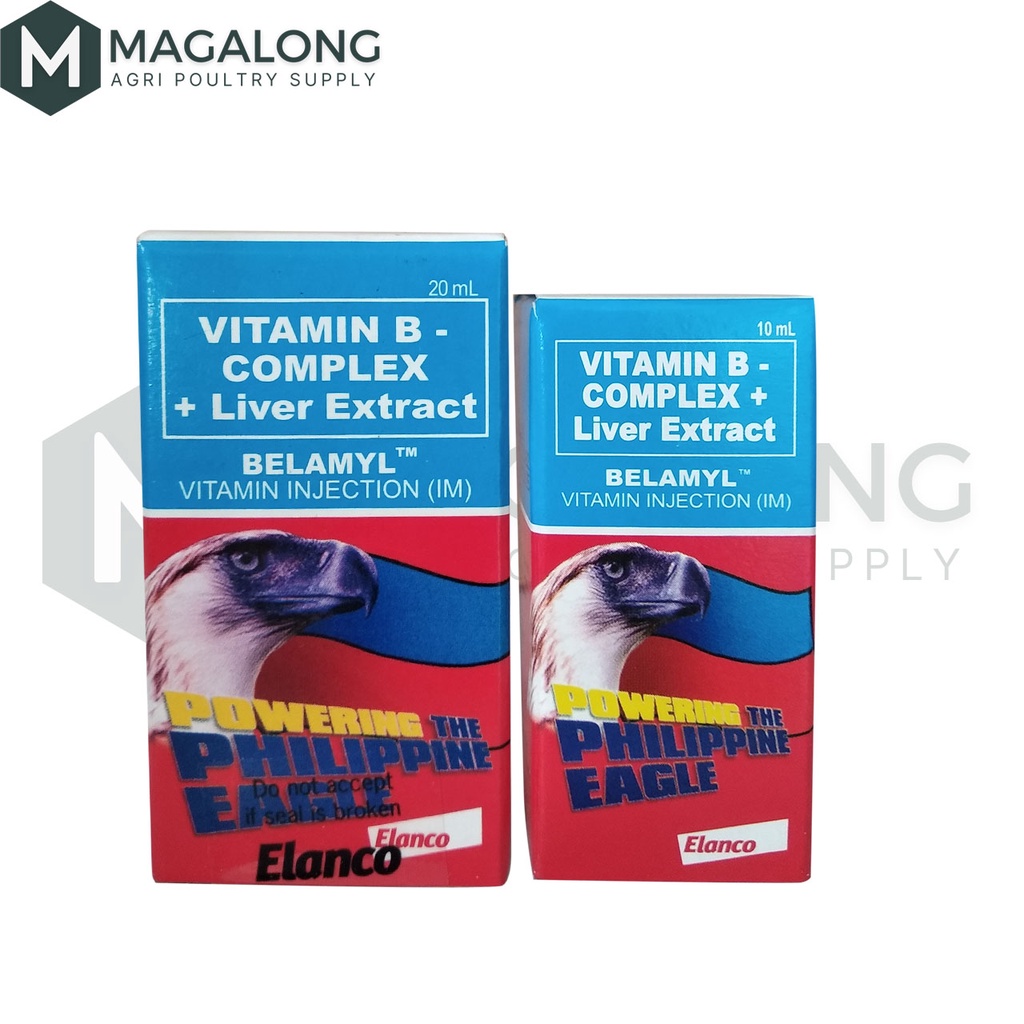 Belamyl Vitamin B Complex + Liver Extract 10ml and 20ml Shopee