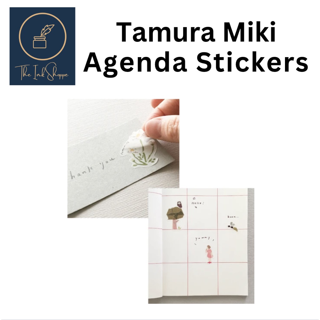 Saien Tamura Miki Agenda Stickers | Shopee Philippines