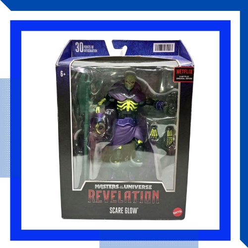 FIGURINE ARTICULÉE MASTERS of the Universe Revelation Masterverse Scare Glow Mattel EUR 20,10