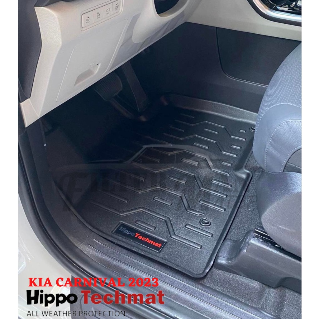 Kia Carnival 2023 SX Prestige Variant Hippo Techmat Pro Deep Dish Mats