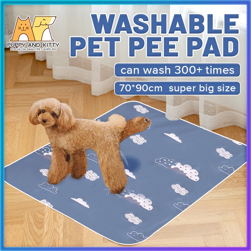 Dog Cat Washable Pee Pad Pet Reusable Waterproof Absorbent Pee Pad Pet ...