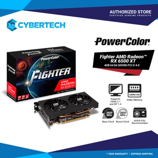 PowerColor Fighter AMD Radeon RX 6500 XT 4Gb Gddr6 AXRX