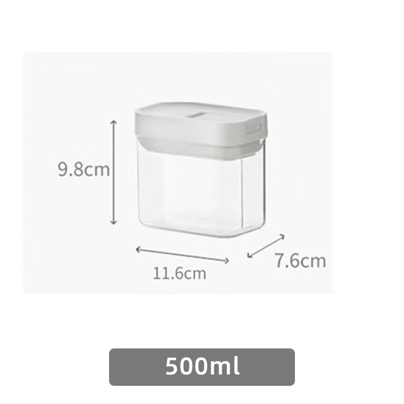 Airtight Container Food Storage Twist Lock Milk Storage Container PET