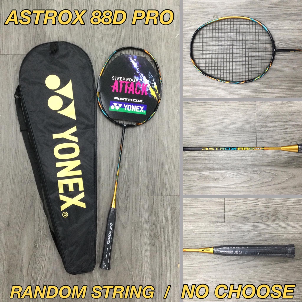 RANDOM STRING YONEX ISOMETRIC Full Carbon Single Badminton Racket 4U/G5