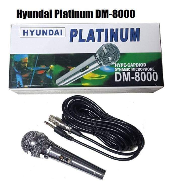 Hyundai Platinum DM8000 Microphone for Videoke/Karaoke Machine