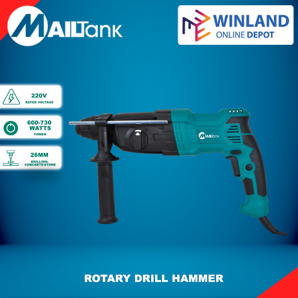 Mailtank By Winland Rotary Drill Hammer Sds Plus Chuck System Sh