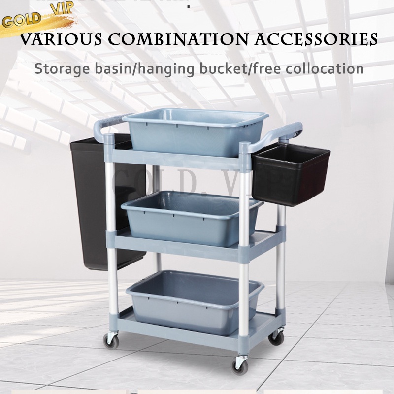 Buss Out Cart / Bussing Cart / Restaurant Trolley (heavy duty) | Shopee ...