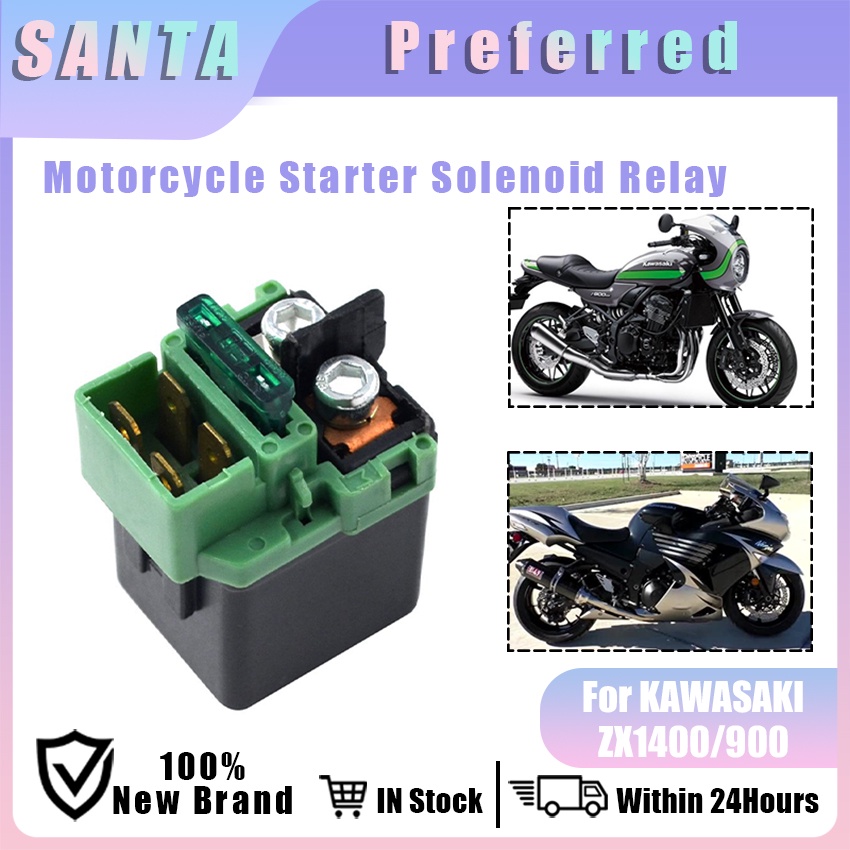 Motorcycle Starter Relay Solenoid for HONDA 900 19931999 Kawasaki ZX6R