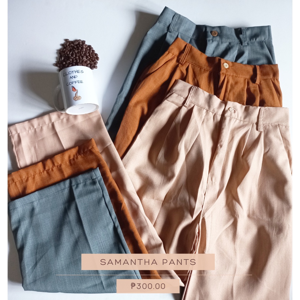 CNCPh Samantha Cotton Linen Pants | Loose Women's Pants | Smart Casual ...