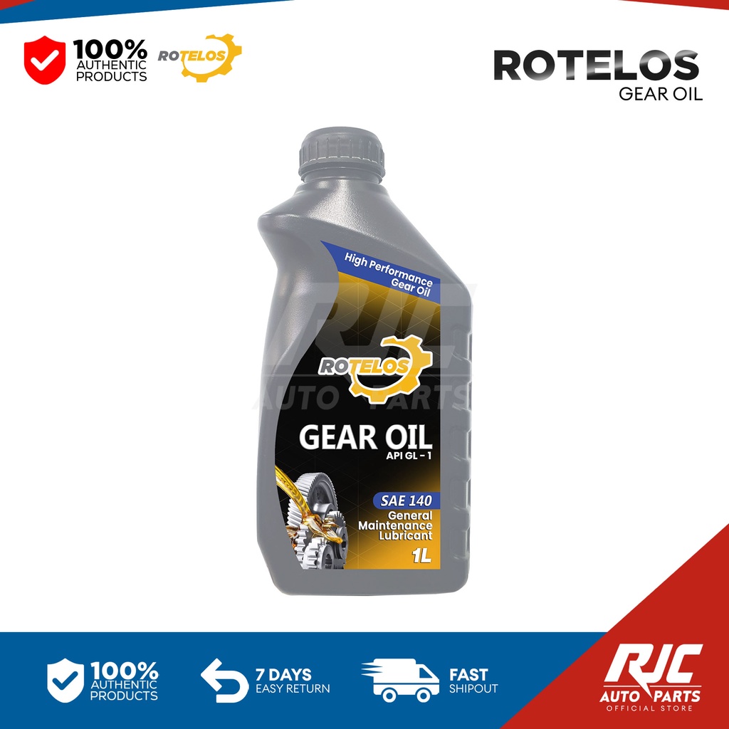 Rotelos SAE140 Api GL-1 Gear Oil 1 Liter ( 1L ) | Shopee Philippines