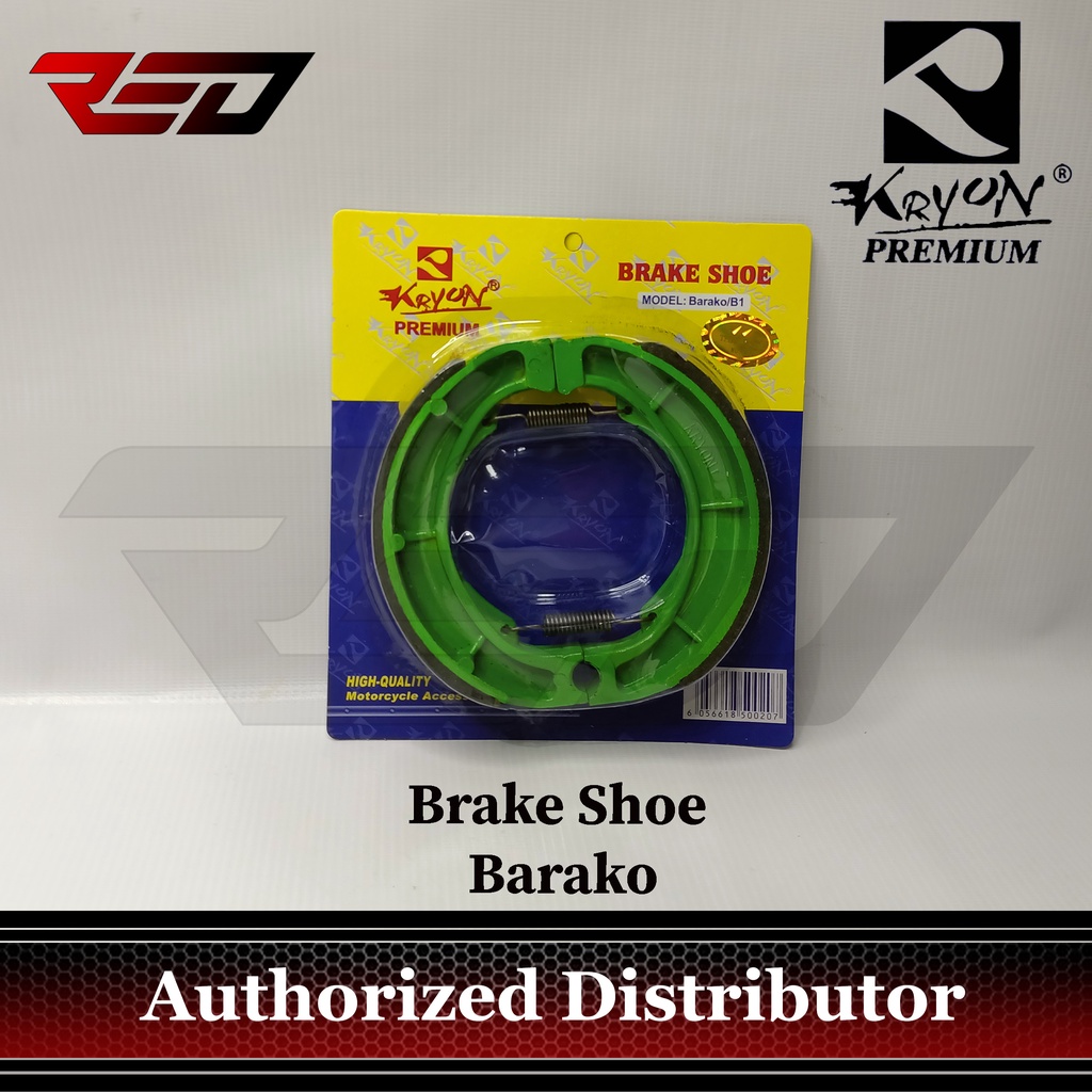 Brake Shoe Kryon Barako/CT100/Beat-Click/Mio/RS100-HD3/SkyDrive/STX ...