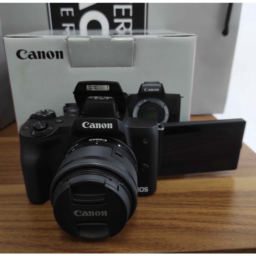 Canon EOS M50 Mirrorless Vlogging Camera Kit with EFM 1545mm Lens