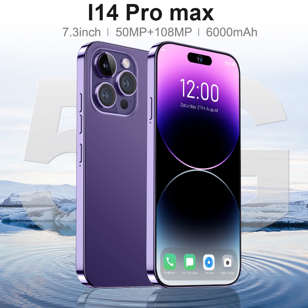 Legal Phone I14 I15 Pro Max Cellphone Original 2024 Brand New