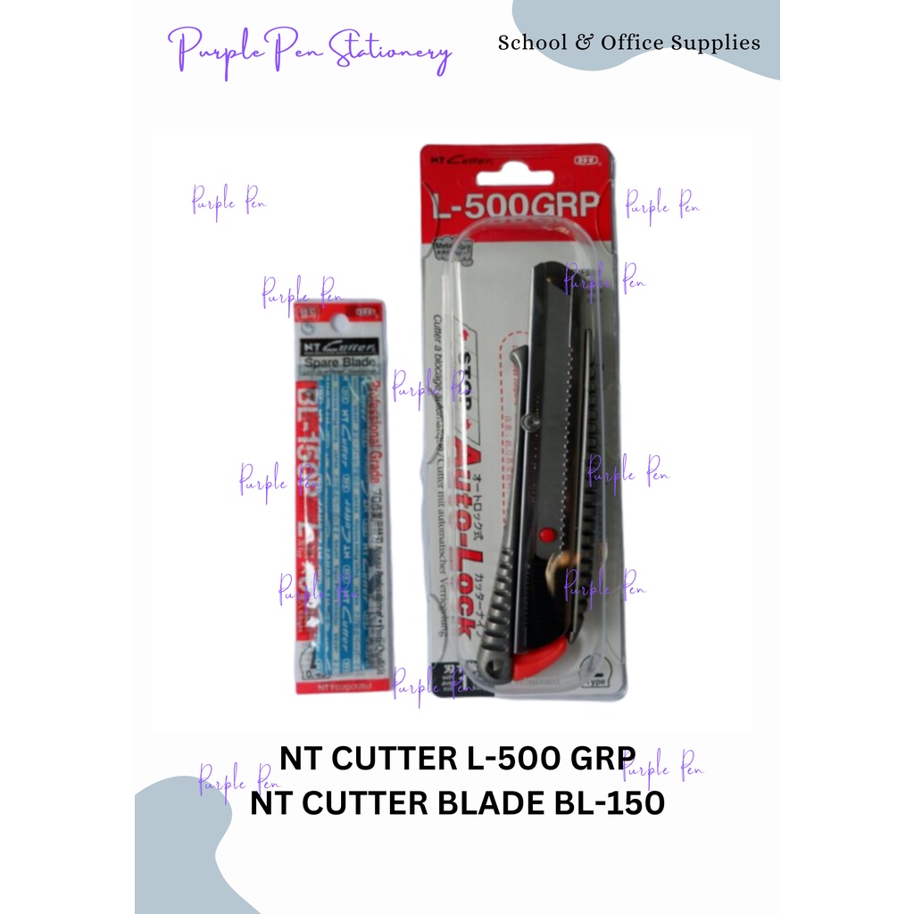 NT Cutter L-500GRP L-type Heavy Duty Japan Original OR blade NT BL-150 ...