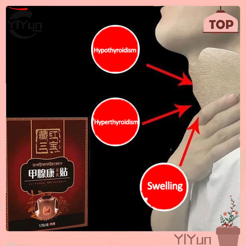 Herbal Thyroid Treatment Health Patch Plaster For Thyroid Nodule Neck