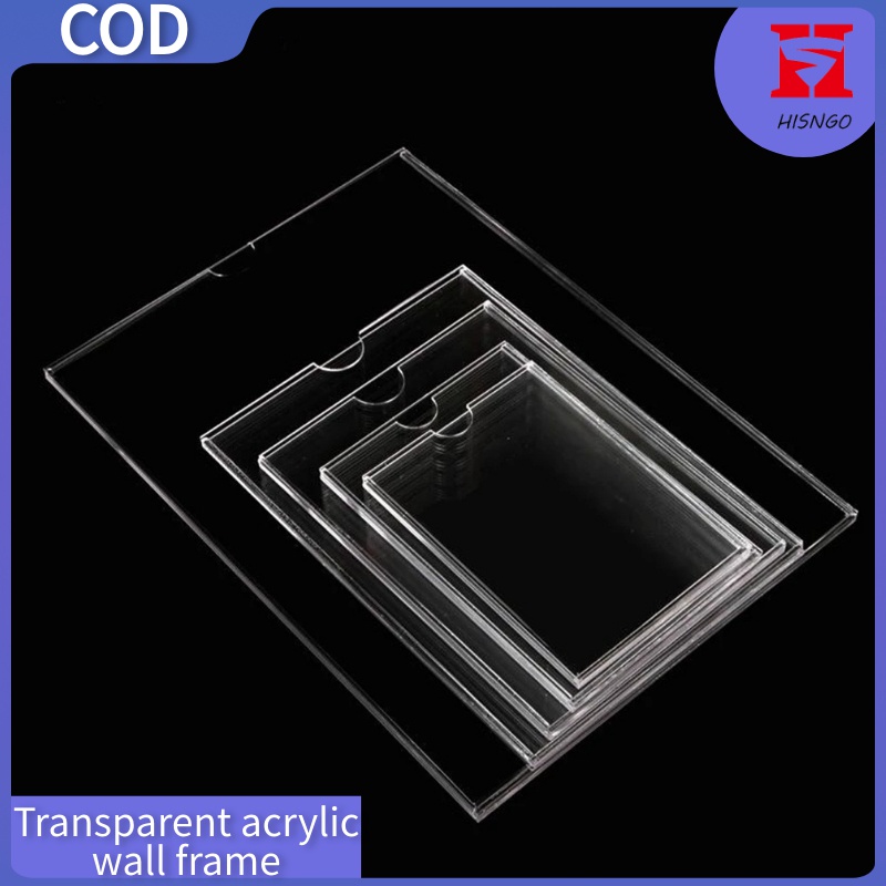 【COD】Clear Frame Acrylic Double-layer Acrylic Tag Frame Label A3 A4 A5 ...