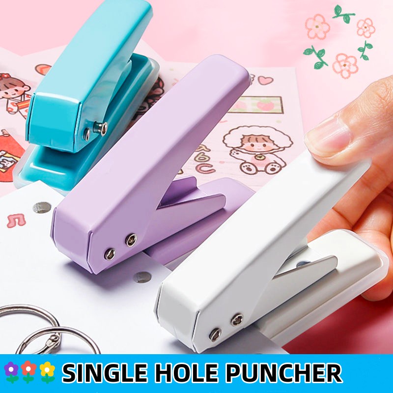 Single hole puncher Member card Round hole student office puncher ...