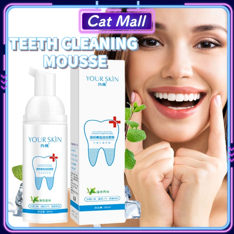Tooth Mousse Teeth Whitening Mousse Bright Teeth Fresh Breath Teeth ...