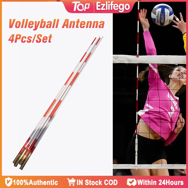 1 Pair Volleyball Antenna Marker Set Shopee Philippines