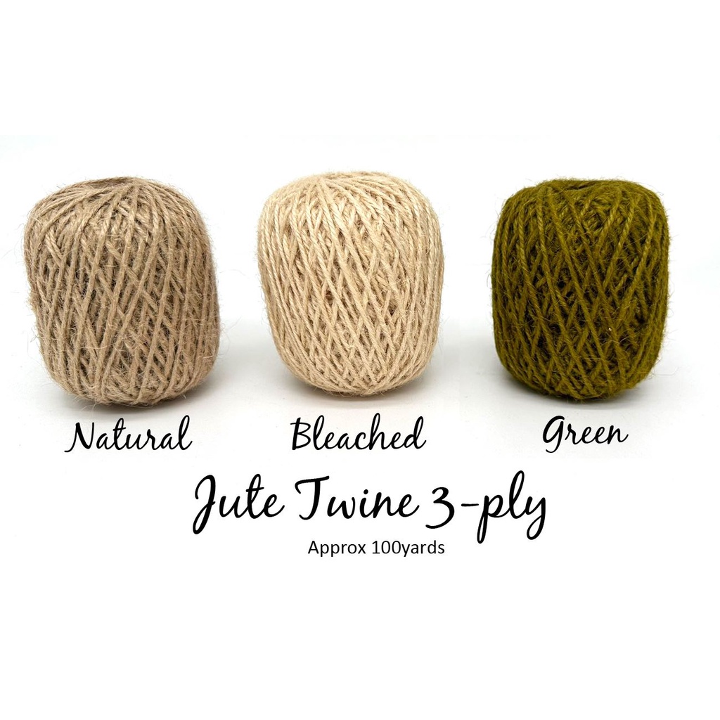Jute Twine Rope 3ply (100yards) Shopee Philippines