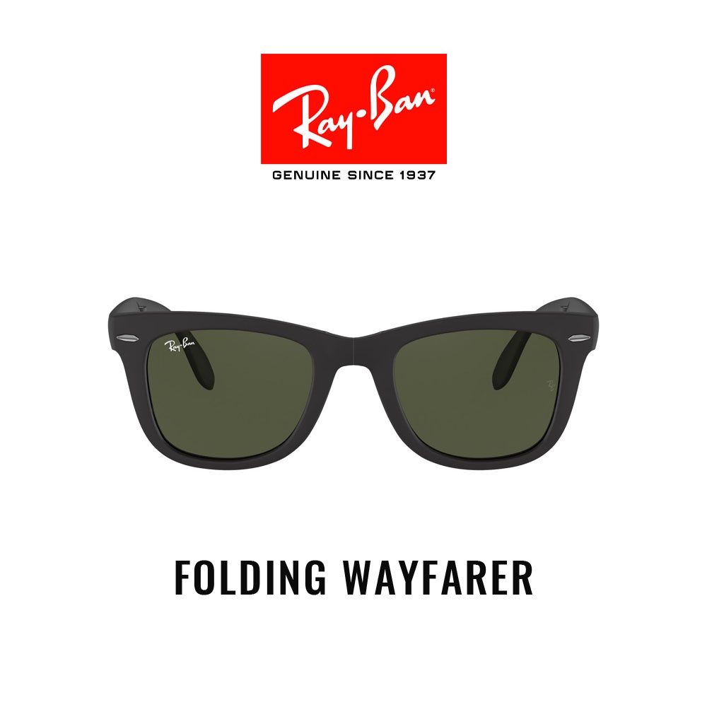 Ray-Ban Folding Wayfarer - RB4105 601S - Sunglasses | Shopee Philippines
