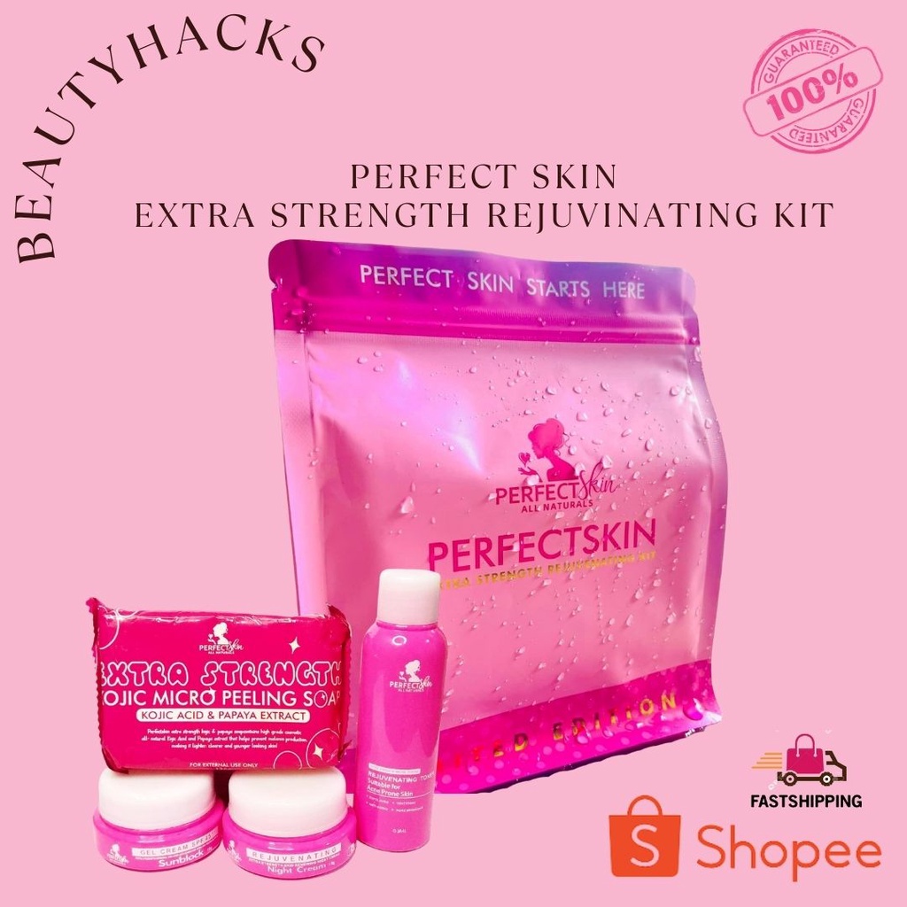 Perfect Skin Rejuvenating Set ( BEST SELLER ) with FREEBIES | Shopee ...