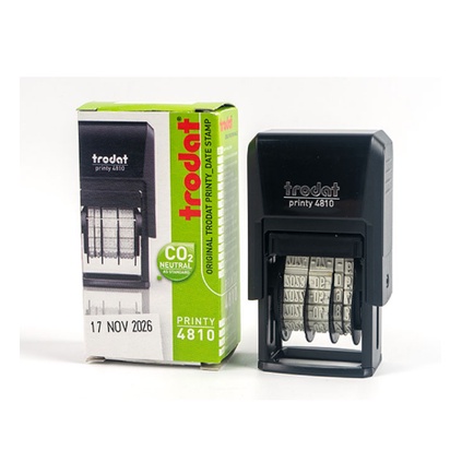 Trodat Printy Dater 4810 Self Inking Stamp | Shopee Philippines