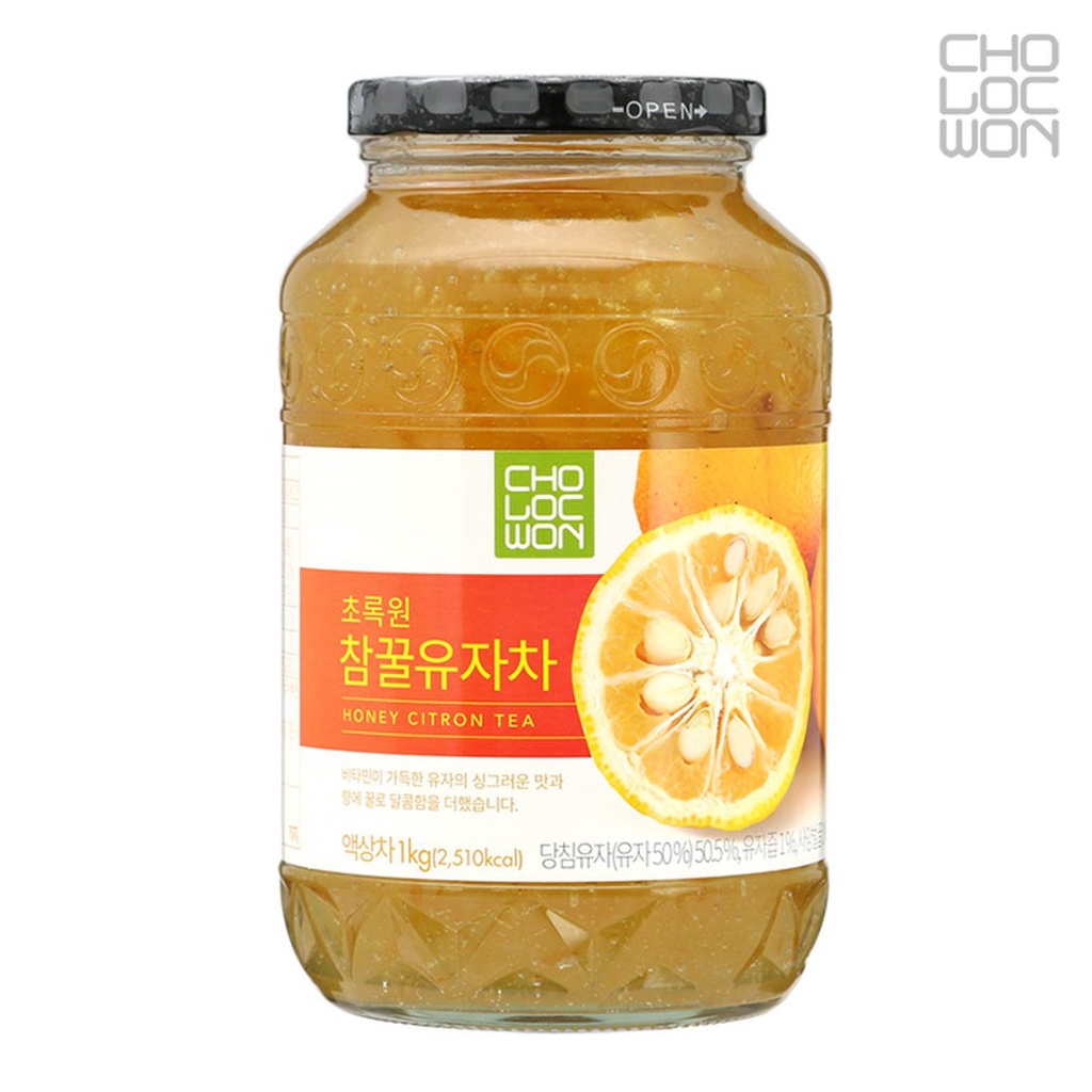 CHOLOCWON HONEY CITRON TEA 1KG: QUINCE / GINGER / GRAPEFRUIT / MANDARIN ...