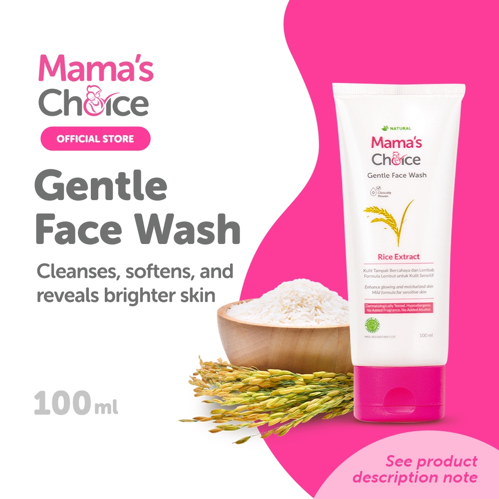 Mama's Choice Gentle Face Wash Safe, Natural, Tested in Singapore