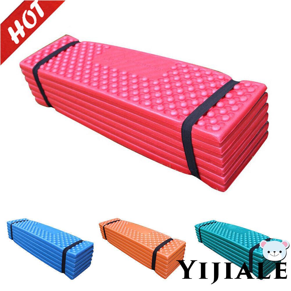 YJ★Ultra light foam camping pad moisture proof folding beach tent sleeping Shopee Philippines