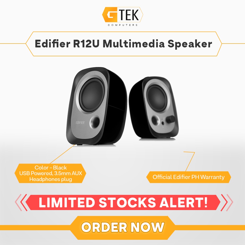 Edifier r12u usb cheap computer speakers